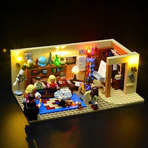 BRIKSMAX Kit de LED pour La théorie du Big Bang, Compatible avec la Maquette Lego 21302, La Maquette de Construction n'est Pas Incluse