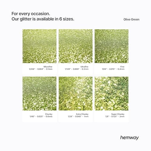 Shaker à paillettes vert olive pour nail art accessoires de festival de Noël résine artisanale épaisse cosmétique 130 g/4,6 oz