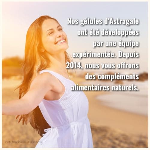 Gélules d'astragale à haute dose - 180 gélules - racine d'Astragale - à haute dose