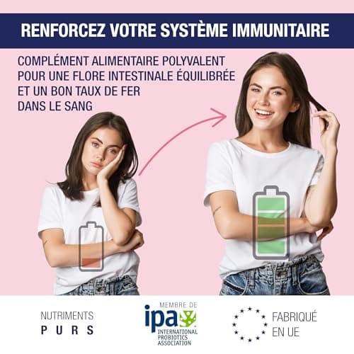 Probiotiques pour femmes de Nordwise - Améliorez votre santé intestinale I Formule végétalienne pure I Efficace 5 milliards d'UFC I 60 capsules I Approvisionnement de 2 mois