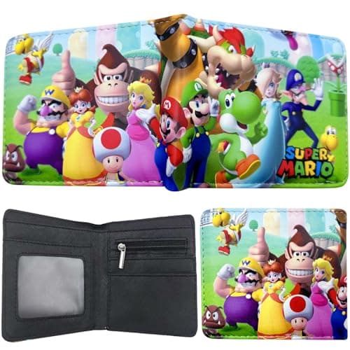 Benaton Portefeuille Enfant, Portefeuille Anime Cartoon PU Cuir, Porte-Monnaie Adolescents Anime Cartoon, Portefeuille Enfant Cartoon, Peut Contenir Une Petite Monnaie, Une Carte d'Identité