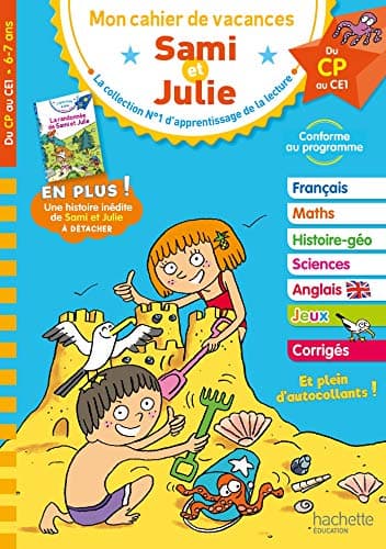 Sami et Julie - Du CP au CE1 - Cahier de vacances 2025