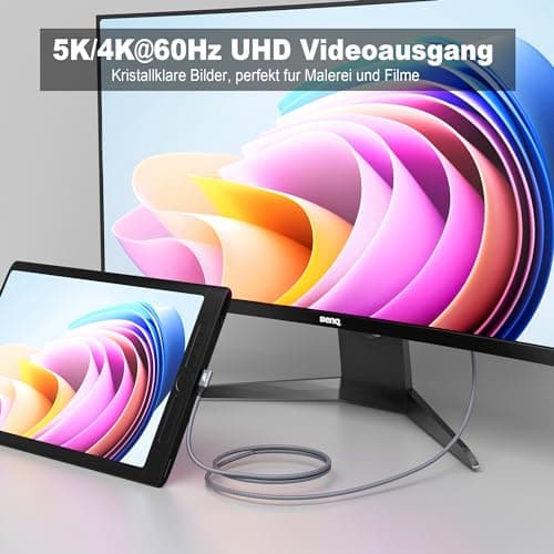 MOPOCHG Câble USB C vers USB C Coudé 240W Charge Rapide Câble USB 3.2 Vidéo 4K 60Hz Data Sync à 20Gbps Pour iPhone 15 Plus Pro Max MacBook Pro Air iPad Pro Galaxy S24 S23 Plus Ultra Tab S9 (1M)