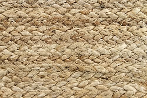 HAMID - Tapis Naturel, Alhambra Tapis Couleur Naturelle, Tressé à la Main, pour Salon, Salle à Manger, Chambre, Couloirs, Couleur Naturelle (200x300cm)