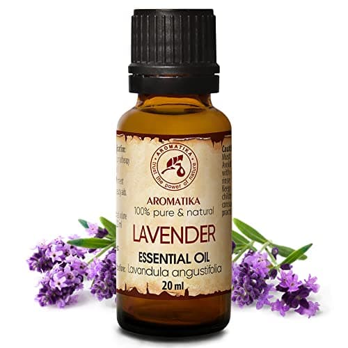 Huile Essentielle de Lavande - 20ml - Lavandula Angustifolia pour Diffuseur - Aromathérapie - Pure et Naturelle - HE Lavande - Visage - Sauna - Détente - Apaisant - Bon Sommeil - Entretien des Tissus