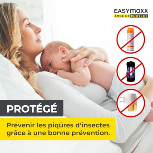 EASYmaxx Moustiquaire de fenêtre avec Magic Click | Peut être découpée individuellement pour toutes les fenêtres jusqu'à 150 x 130 cm | Montage avec 12 aimants - pas de perçage ni de vissage [Noir]