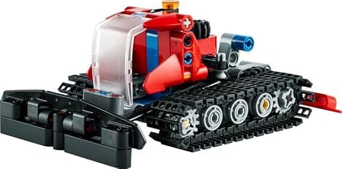 LEGO 42148 Technic La Dameuse, 2-en-1, Jouet de Maquette Véhicule, avec Motoneige Hiver, Jouet Éducatif, Garçons et Filles dès 7 Ans, Idée de Cadeau