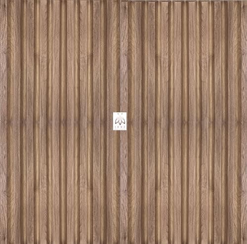 Eurodeco 12 pièces 3D Panneaux muraux & Plafond, 50cm x 50cm en Plastique PVC, Mur 3D, Plafond 3D, revêtement Mural, Salle de Jeux, 3m2 - 1mm d'épaisseur