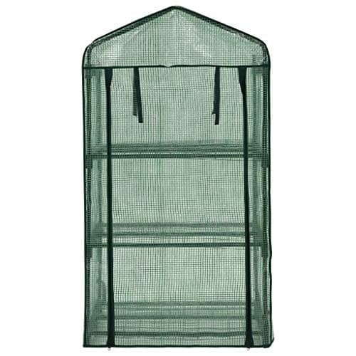 Keketa Mini serre à 3 niveaux pour jardin - 69 x 49 x 125 cm