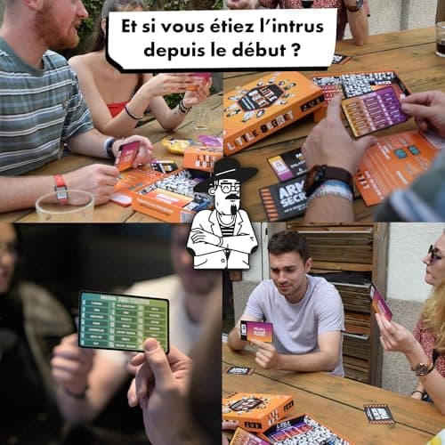 ATM Gaming Little Secret - Jeu de société - Grand Prix du Jouet 2022 - Jeu d’Ambiance - Le Jeu de Bluff pour Vos soirées en Famille et Entre Amis - Jeu de Cartes dès 8 Ans