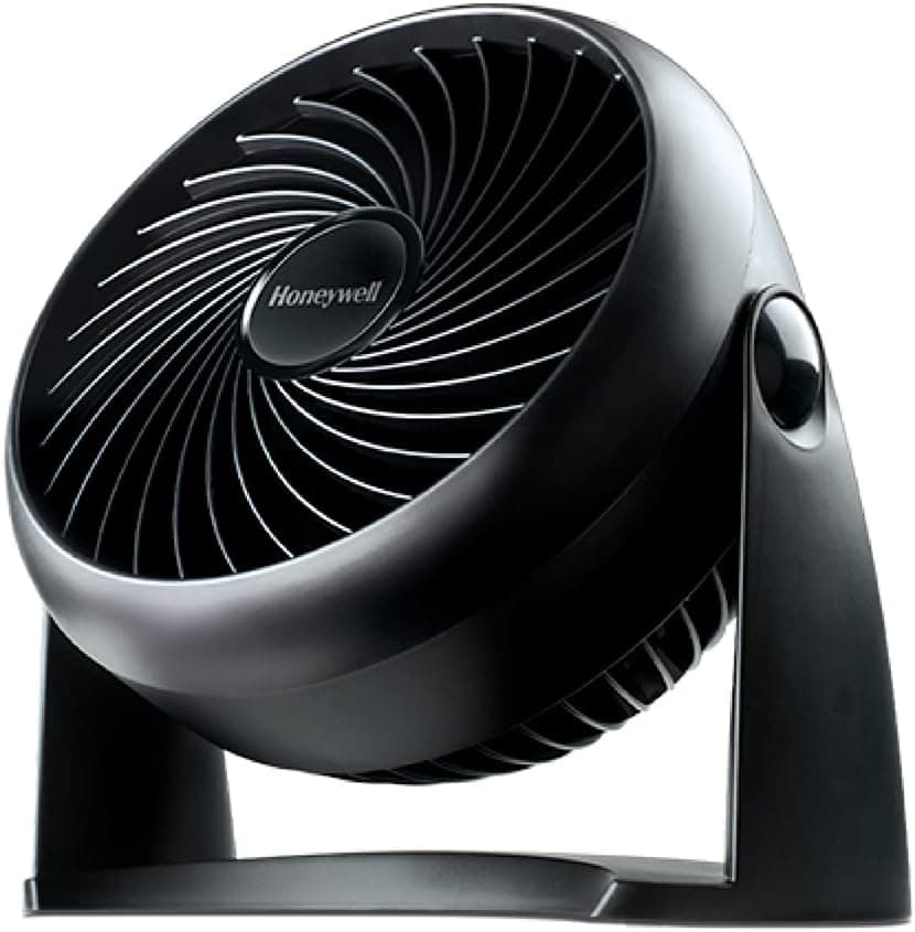 Honeywell ventilateur TurboForce Power (fonctionnement silencieux pour rafraîchissement, inclinaison variable à 90°, 3 vitesses, option de fixation murale, ventilateur de table) HT900