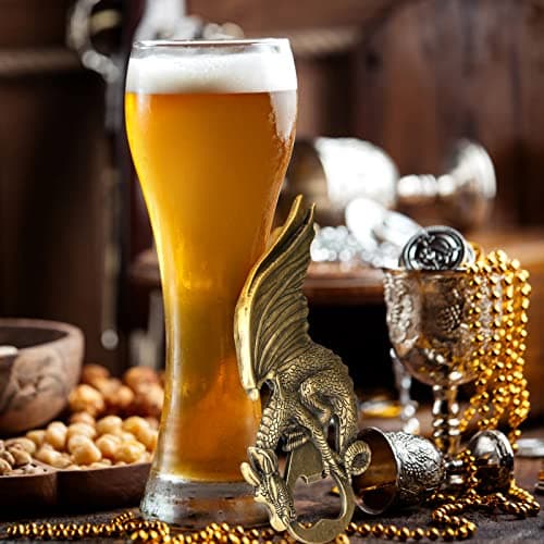 LKKCHER Décapsuleur de Bière de Dragon, Cadeau Dragon Homme, Cadeau homme, Idée Cadeau Homme, Cadeau de Fête des Pères,Cadeau de Noël Cadeau Anniversaire Homme pour Lui Papa Petit Ami Mari Grand-Père
