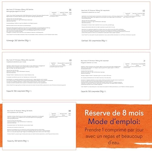 Now Foods, GTF Chromium (Chrome) 200mcg, 250 Comprimés végétaliens, Testé en Laboratoire, Sans Soja, Sans Gluten, Végétarien, Sans OGM