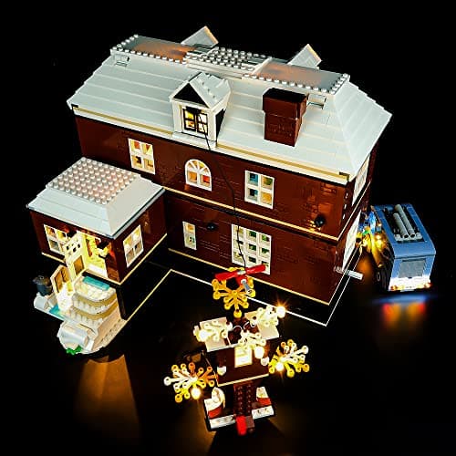 HYCH Kit d'éclairage LED Compatible avec (Home Alone),LED Lumière Kit pour Lego 21330 (Baustein Modèle Non Incluse)