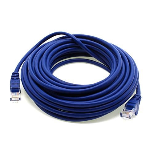 1aTTack.de Câble réseau Cat.6 - bleu - 5X - 0,5m - (jeu) - Câble Ethernet CAT6 Câble Lanka Câble patch 1000 Mbits