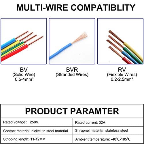 Connecteurs de fil compacts 110 pièces, blocs de connecteurs électriques, connecteur electrique, pince 55 pièces 2 ports/45 pinces 3 ports/10 pièces 5 ports