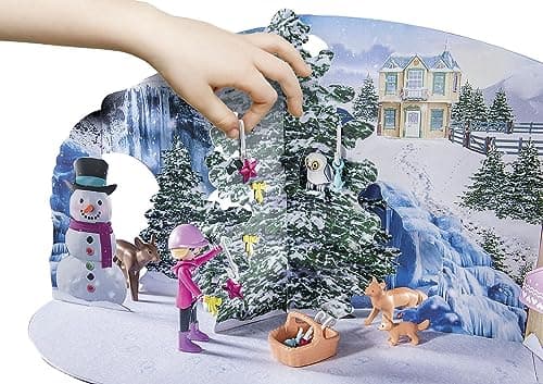 PLAYMOBIL 71345 Calendrier de l'Avent Équestre - Horses of Waterfall - La magie de Noël - 24 surprises à découvrir pour attendre Noël jouet avec décor pour enfants à partir de 4 ans