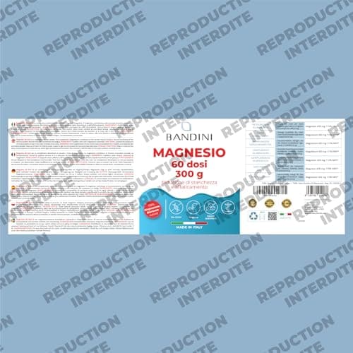 Bandini® MAGNÉSIUM en Poudre 300g | Source de Citrate de Magnesium | Réduction du Stress, Fatigue et Anxiété | Favorise la digestion, soutient os, muscles et memoire | Mag Pure 100% Vegan Sans OGM