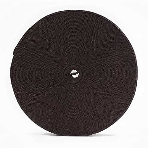 25 Métre Ruban de Sangle en Nylon, Sangle de Sac, Ruban de Sac à Dos, 16 Couleurs/5 mesures, Travaux Manuels, Craft, Bagage, Ceinture, Sangle de Sac à Dos de Voyage, (Brun 303, 20 mm)