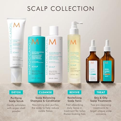 Traitement tonifiant Moroccanoil pour cheveux clairsemés qui aide à revitaliser le cuir chevelu
