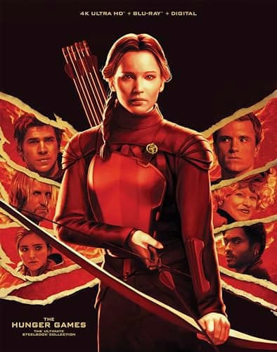 Hunger Games Collection Steelbook [Blu-Ray] [BLURAY, numérique, 4K Ultra HD]