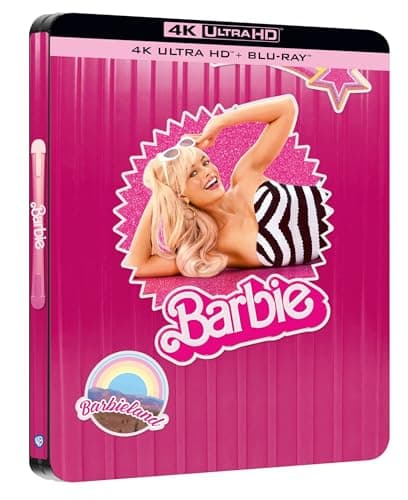 Barbie [4K Ultra HD + Blu-Ray-Boîtier SteelBook limité]