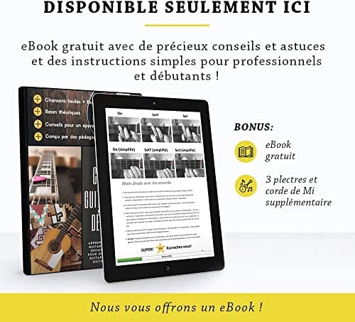 BELFORT® Cordes ☆ VAINQUEUR DE TEST 2019* ☆ Pour guitare folk & acoustique ☆ BONUS : Ebook gratuit + 3 plectres ☆ en Phosphor Bronze (lot de 6)
