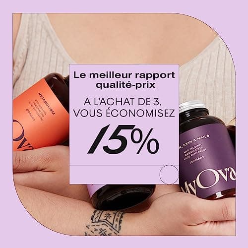 Myoplus - Complément Myo-inositol SOPK - Apport quotidien de 4000 mg, 200 ug de folate & 100 ug de chrome - 120 Comprimés Vegan - Fabriqué au Royaume-Uni par MyOva