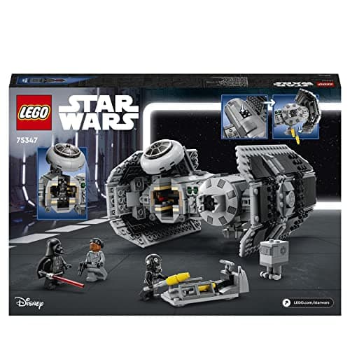 LEGO 75347 Star Wars Le Bombardier TIE, Kit de Maquette à Construire, Vaisseau avec Figurine de Droïde Gonk et Minifigurine Dark Vador, Idée Cadeau