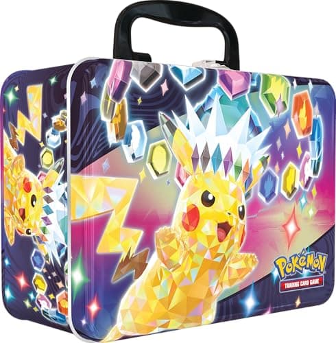 JCC Pokémon : Coffre de Collection (3 Cartes Promo Brillantes, 6 boosters et Plus)
