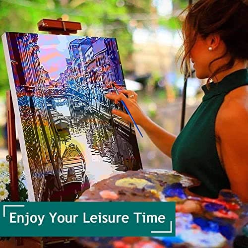 CICISTORY Peinture par Numéros Adulte DIY Adulte Peinture par Numéros Adulte Peinture par Numéros Kits sur Toile Mer Acrylique Aquarelle Peinture 40x50cm sans Cadre