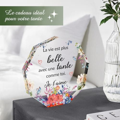 Cadeau Tata Cadeau Tante Original Acrylique Cadeau Pour Tata Idee Cadeau Tata Anniversaire Cadeau Tante Anniversaire Cadeau Pour Tante Cadeau Anniversaire Tante Tata Cadeau Tata Noel Cadeau Noel Tante