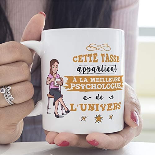 Mugffins Mug/Tasse Psychologue (Meilleur de l'univers) - Idées Cadeaux Drôles Psychologie