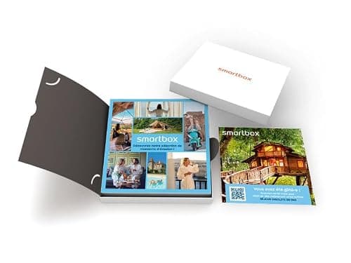 Smartbox - Coffret Cadeau Séjour Insolite en Duo - Idée Cadeau Originale - Une Nuit avec Petit-déjeuner pour 2 Personnes