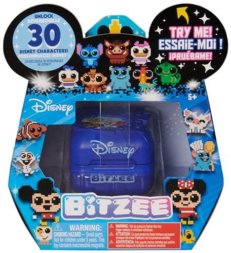 Bitzee Disney - Mon Animal Interactif Bitzee - Animal Digital 3D Que Vous Pouvez Vraiment Toucher - Boîtier Electronique 30 Compagnons Interactifs - Sons Réactions Et Jeux - Jeu pour Enfant 5 et +