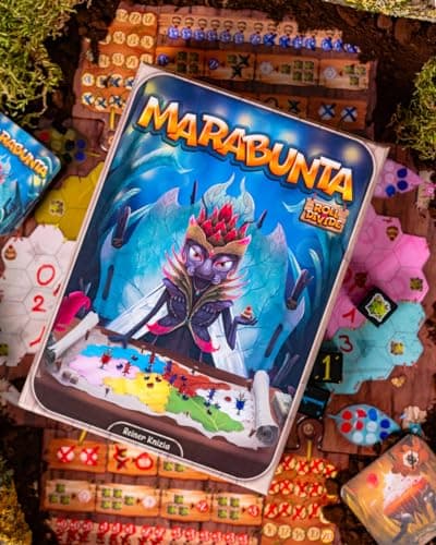 Asmodee Space Cowboys Marabunta - Jeux de société - Roll and Write - Entrez dans Le Monde Pas si paisible des Fourmis! - Jeux de tratégie à partir de 10 Ans -2 Joueurs - Version française