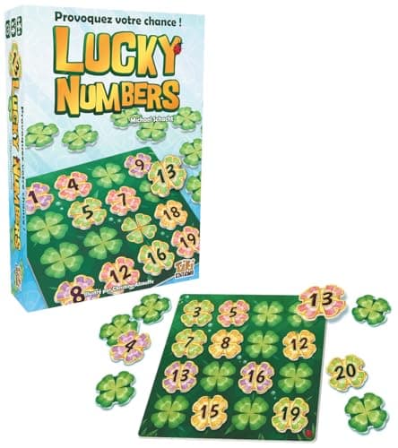 TIKI Editions Lucky Numbers - Jeu de société - Quand Le Sudoku Rencontre Le Loto - Intergénérationnel et idéal pour Toute la Famille