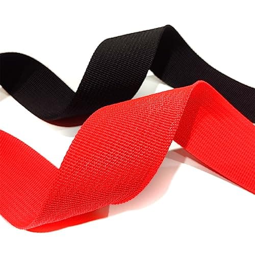 25 Métre Ruban de Sangle en Nylon, Sangle de Sac, Ruban de Sac à Dos, 16 Couleurs/5 mesures, Travaux Manuels, Craft, Bagage, Ceinture, Sangle de Sac à Dos de Voyage, (Brun 303, 20 mm)