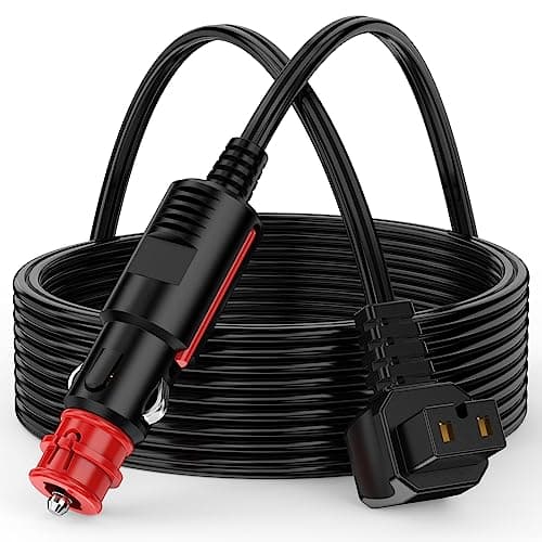 NENASEW 12V Câble pour glacière de Voiture, Câble d'extension Voiture glacière à compresseur pour Alpicool, Dometic, Waeco CF CDF, ARB, ICECO, Setpower, 3.5M 12V Câble Voiture frigo