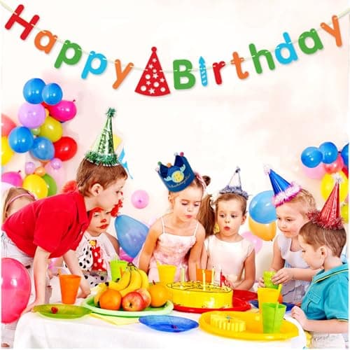 DKDDSSS Bébé Anniversaire Couronne, Chapeau Anniversaire Enfant avec des nombres interchangeables de 1-8, Bleu Tiara Bébé Accessoires pour Décoration Anniversaire Fête Garçon Fille
