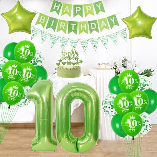 Ballon vert 15 ans anniversaire Décorations Vert 15 ans ballon Garçon Fille 15 ans Décorations Anniversaire Vert Ballons 15 ans anniversaire Fille 15 ans Déco Vert 15 ans anniversaire Ballons