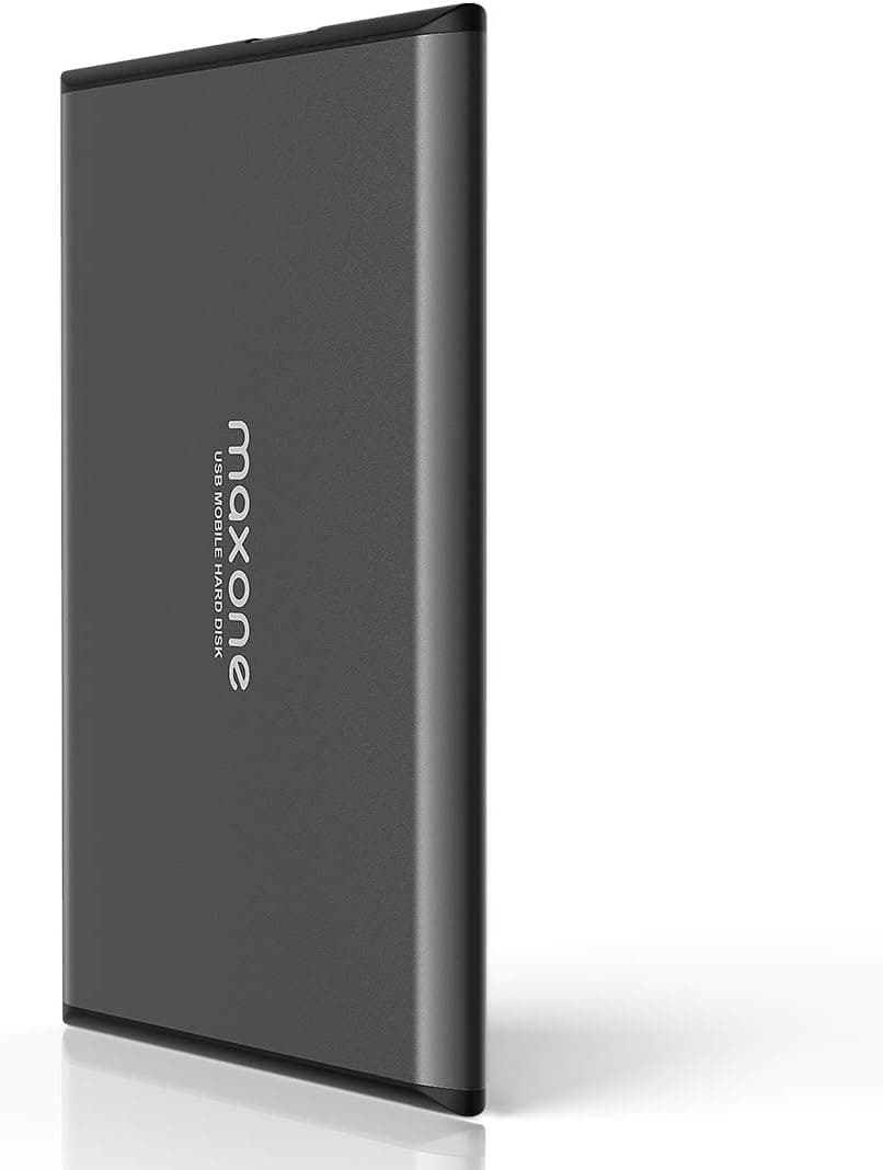 Maxone Disque Dur Externe Portable 1To 2.5" USB 3.0 Ultra Fin Aluminium