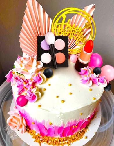 Roaring Good Time décorations pour gâteaux de maquillage décoration gâteau maquillage de fille topper gateau maquillage deco gateau anniversaire maquillage décor de gâteau d'anniversaire spa