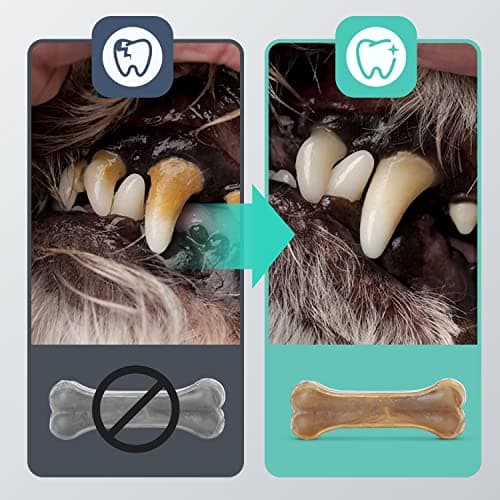 Nobleza - OS Pure OS Pressé pour Chien 660g, 10cm * Pack de 18, Os à Mâcher pour Chien, os a Macher Chiot