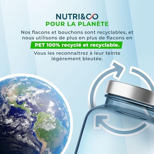 NUTRI & CO Ashwagandha BIO KSM-66® - Dosage Clinique 600mg - Extrat Fort 5% Withanolides - 120 gélules Vegan - Anti Stress Naturel - Aide Sommeil & Musculation - Extrait 100% Pur - Fabriqué en France