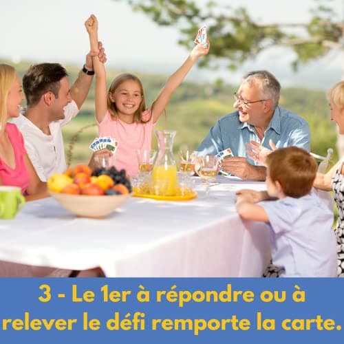 Oh Happy Games - Connais-tu Vraiment ta Famille? Le Jeu Familial délirant Plein de devinettes, quizz et défis pour découvrir Qui connait Le Mieux la Famille!
