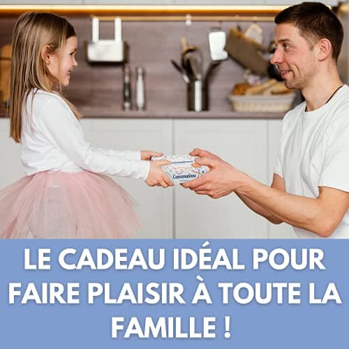 Conversations en Famille - Le Jeu Qui va Renforcer Vos Liens - 220 Questions pour des Discussions Profondes & Significatives - Psychologie et Communication Positive.