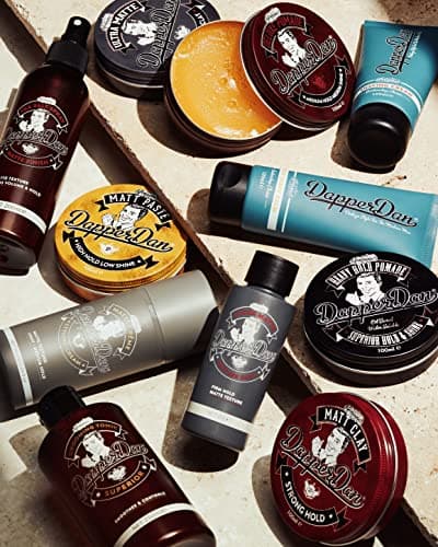 Dapper Dan Deluxe Pomade, Pommade à tenue moyenne, brillance moyenne, parfum d'agrumes et de vanille, 1 x 100 ml