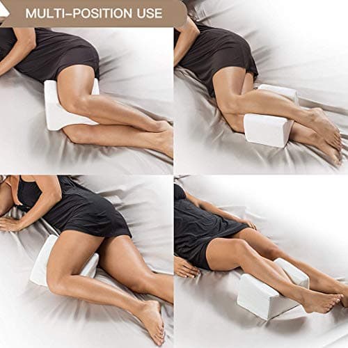 Dioxide Oreiller orthopédique pour Genou, Coussin Jambes Ergonomique pour Les Hanches, Le Dos, Les Jambes, Les Genoux, Choix idéal pour Dormir sur Le côté