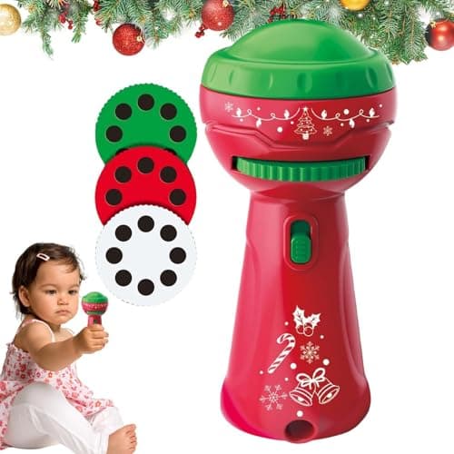 Projecteur de lampe de poche pour , projecteur de lampe de poche de Noël | Projecteur de torche drôle - Projecteur de torche pour , projecteur de diapositives à 24 motifs de noël, torche amusante pour